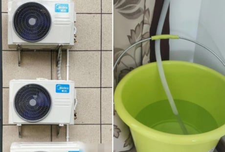 Giữ lại nước thải điều hòa, giải quyết 4 vấn đề trong nhà, giúp tiết kiệm nhiều tiền