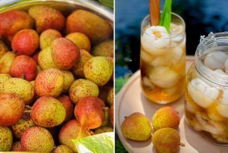 Mẹo làm vải ngâm để pha trà ngon hơn ngoài hàng, để lâu vẫn thơm, không cần chất bảo quản