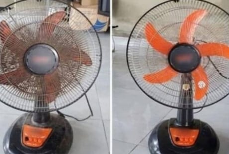 Cách vệ sinh quạt điện không cần tháo khung: Sạch bong như mới chỉ trong tích tắc