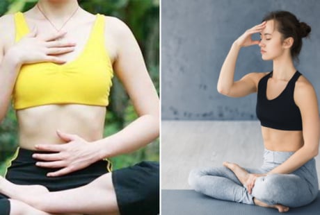 Bài tập thở đốt mỡ, giảm cân, giảm căng thẳng