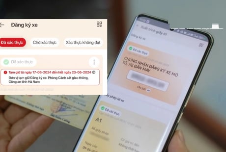 Vì sao VNeID không hiển thị giấy phép lái xe dù người dân đã hoàn thành thủ tục?
