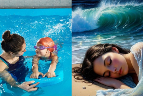 Vì sao không nên chọn Đồ Bơi màu Xanh hoặc Trắng, đừng chủ quan vì sự an toàn của bạn ở đó