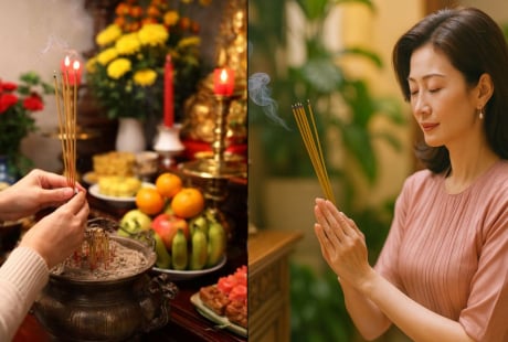 Thắp hương cúng thần linh, gia tiên, sau bao lâu thì được hạ lễ?