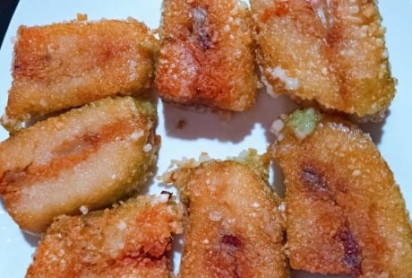 Cách ăn bánh chưng rán không béo, không tăng đường huyết