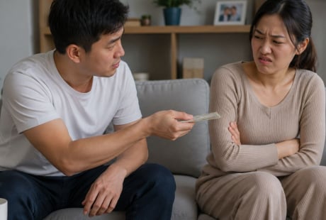 Từ ngày có con, vợ chồng tôi nói chuyện với nhau chỉ còn xoay quanh tiền