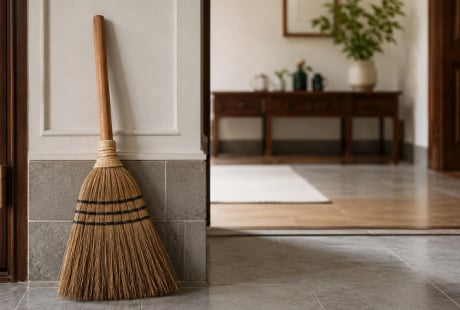 Người xưa dặn: Chổi quét nhà đừng đặt ở 5 vị trí này, không chỉ là tâm linh