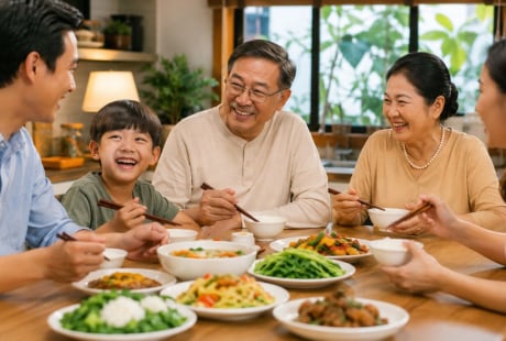 Gia đình hòa thuận thường tránh nhắc đến 2 vấn đề này trong bữa cơm