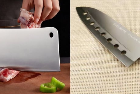 Lỗ tròn trên những con dao để làm gì? Công dụng ít người biết không chỉ để trang trí