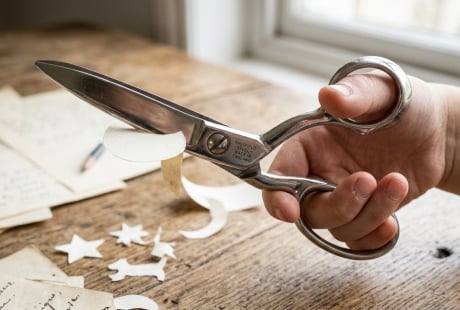 Nhiều người dùng kéo mỗi ngày nhưng không biết: Vì sao 2 vòng tay cầm lại khác kích thước?