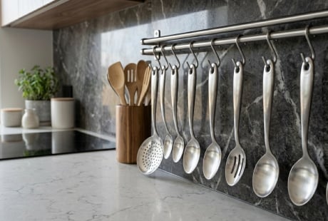 Vì sao muỗng inox luôn có một lỗ nhỏ ở cán? Không phải để treo cho đẹp