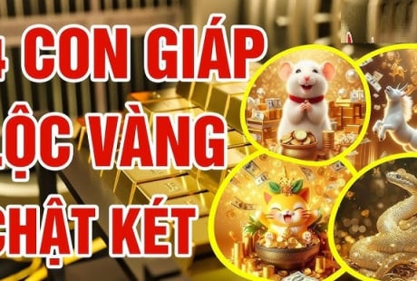 3 ngày cuối tuần: 4 con giáp 'gánh vàng' về nhà, ung dung tiền tự đến