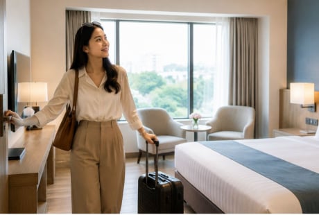 Đừng bỏ qua dấu hiệu này khi bước vào phòng khách sạn
