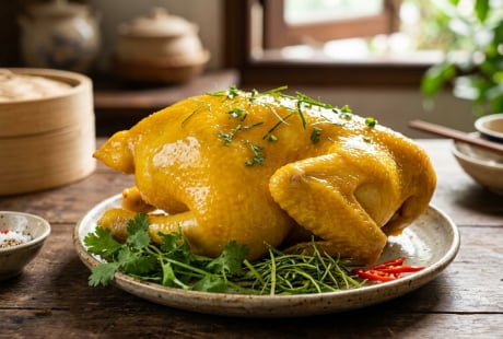 Cách luộc gà da vàng óng, căng bóng như ngoài hàng chỉ với vài mẹo đơn giản