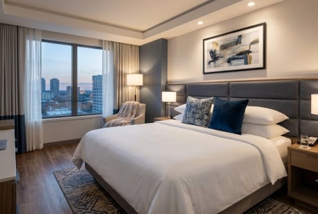 Vì sao khách sạn luôn đặt sẵn 4 chiếc gối trên giường?