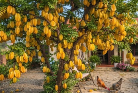 Trước nhà nên trồng khế chua hay khế ngọt?