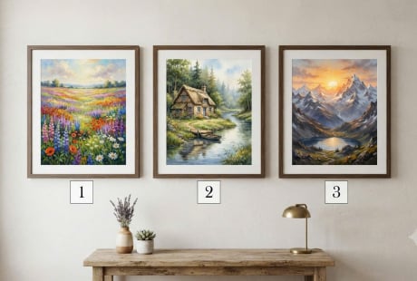 Trắc nghiệm: Chọn bức tranh bạn thích