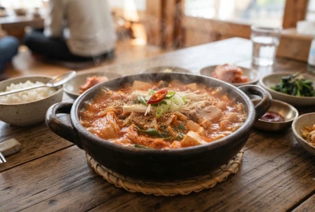Cách nấu canh kim chi ngon chuẩn vị