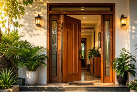 Người xưa nhắc: Đừng để cửa chính phạm 4 lỗi này, tài lộc dễ hao, nhà ở cũng kém thuận