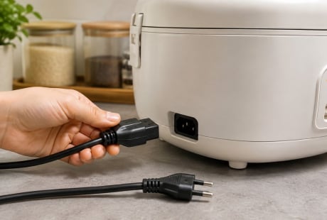Thường xuyên rút dây cắm điện ra khỏi nồi cơm có làm nhanh hỏng hơn không?