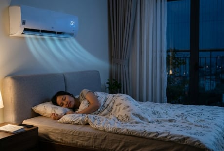 Ngủ bật quạt hay máy điều hòa tốt cho sức khỏe hơn? Bác sĩ chỉ ra sai lầm 90% người Việt mắc phải
