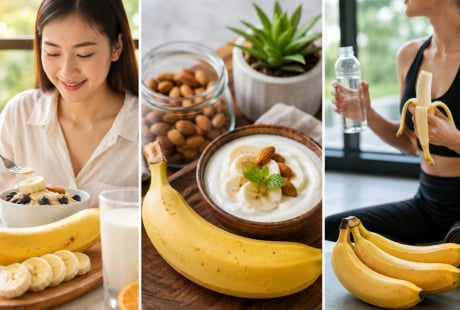 3 khung giờ ăn chuối chín giúp hỗ trợ tiêu hóa, người giảm cân nên biết
