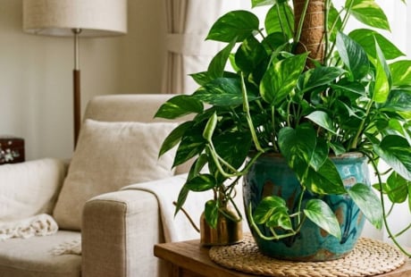 Người thuộc 3 mệnh này trồng cây trầu bà, tài lộc nhân đôi