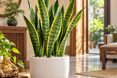 Cây lưỡi hổ cực tốt phong thủy cho người tuổi này, mệnh này: Đặt đúng chỗ càng thêm vượng khí