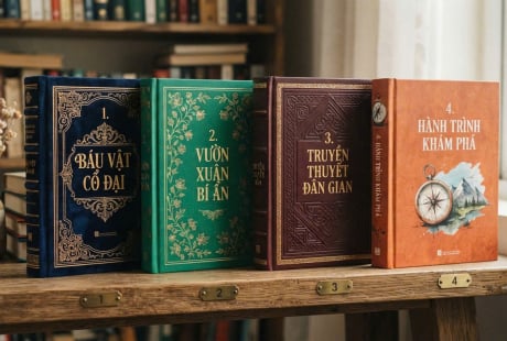 Chọn 1 quyển sách bạn muốn mở ra sẽ nói lên công việc phù hợp với bạn