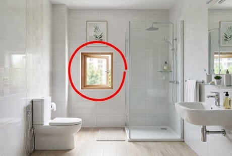 Có nên làm cửa sổ trong nhà vệ sinh?