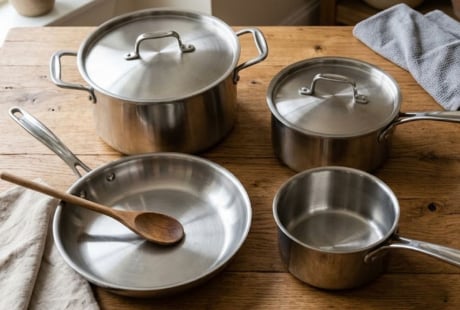 Cảnh báo quan trọng đối với gia đình đang sử dụng nồi inox, chảo inox