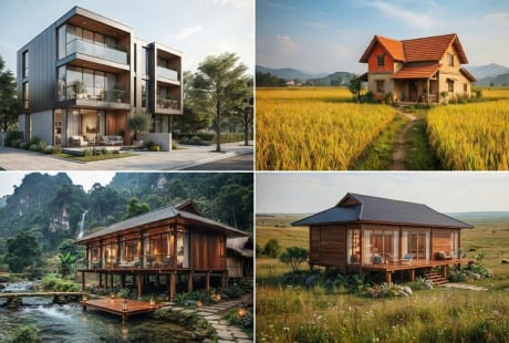 Chọn ngôi nhà trong mơ cửa bạn sẽ nói trước tương lai của bạn như thế nào?