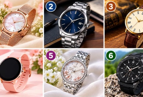 Chọn 1 chiếc đồng hồ đeo tay bạn ấn tượng nhất