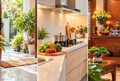 Cửa nhà sạch sẽ, vận tiền dễ hanh thông: 3 nơi này mà bẩn là Tài Lộc dễ đi