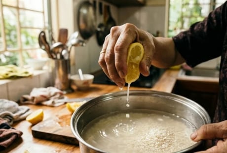 Tại sao bạn nên vắt chanh vào nồi cơm trước khi nấu?