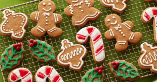 Cách làm bánh quy gừng cho mùa Giáng Sinh ấm áp