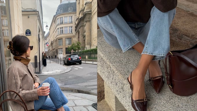 5 kiểu giày thường xuyên xuất hiện trong phong cách của gái Pháp