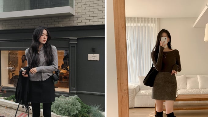 5 mẫu chân váy ngắn đáng sắm cho Tết