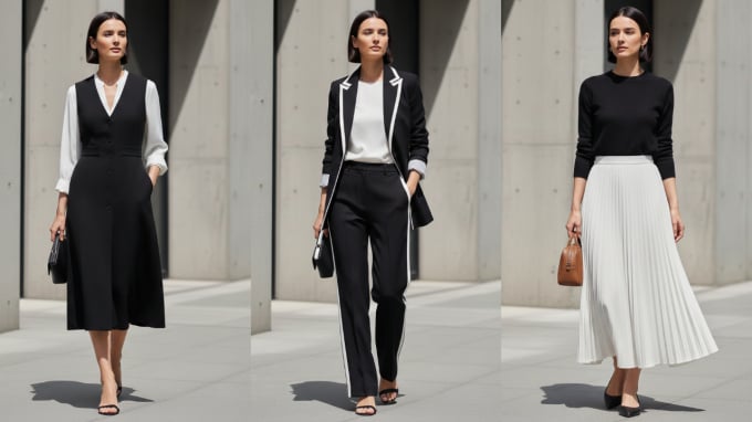 Không cần nhiều đồ, mặc đen – trắng cả tuần vẫn sang nhờ 5 công thức này