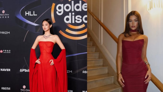 Diện đỏ đồng bộ sao cho sang và cuốn hút trong mùa lễ hội