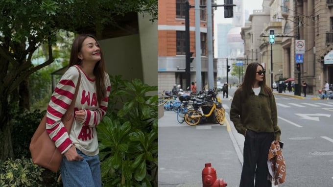 5 công thức phối đồ đông xuân tạo nên phong cách bền vững của Phạm Thanh Hằng