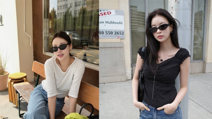 4 kiểu áo mùa hè phối cùng quần jeans giúp phong cách thêm cuốn hút