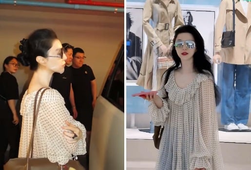 Phạm Băng Băng ở tuổi 45 vẫn chinh phục áo bèo nhún đầy tinh tế