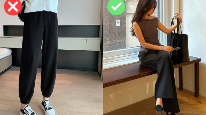 4 kiểu quần đen nên tránh nếu không muốn làm giảm phong cách