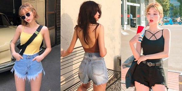 Kiểu bodysuit khoét hông đang được Gen Z lăng xê mạnh trong mùa hè năm nay