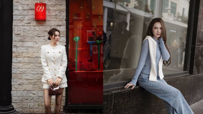 Huyền Lizzie ghi điểm với phong cách công sở thanh lịch, diện toàn đồ cơ bản vẫn sang trọng cuốn hút