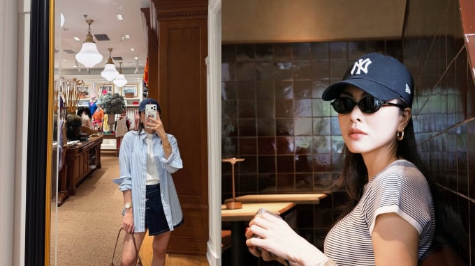 Phong cách mùa hè của Tăng Thanh Hà ở tuổi 40: Diện đồ tối giản vẫn toát lên vẻ sang trọng