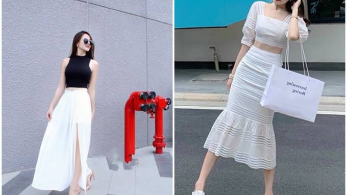 Mùa hè thêm cuốn hút với những bản phối màu trắng vừa tinh khôi vừa thời thượng