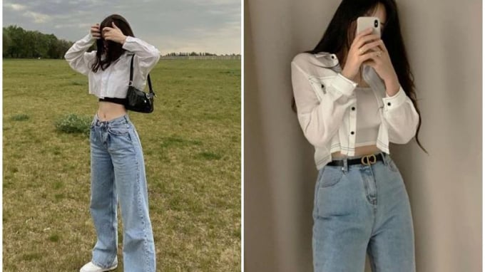 3 cách phối quần jeans loe chuẩn phong cách Pháp, vừa hack dáng vừa ghi điểm thanh lịch