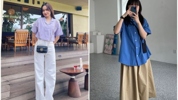 Sơ mi ngắn tay trở thành 