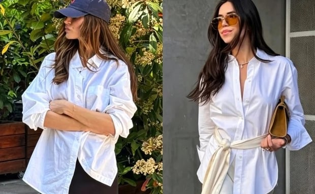 Áo sơ mi trắng: Món đồ cơ bản giúp biến hóa nhiều phong cách chỉ với vài cách phối đơn giản